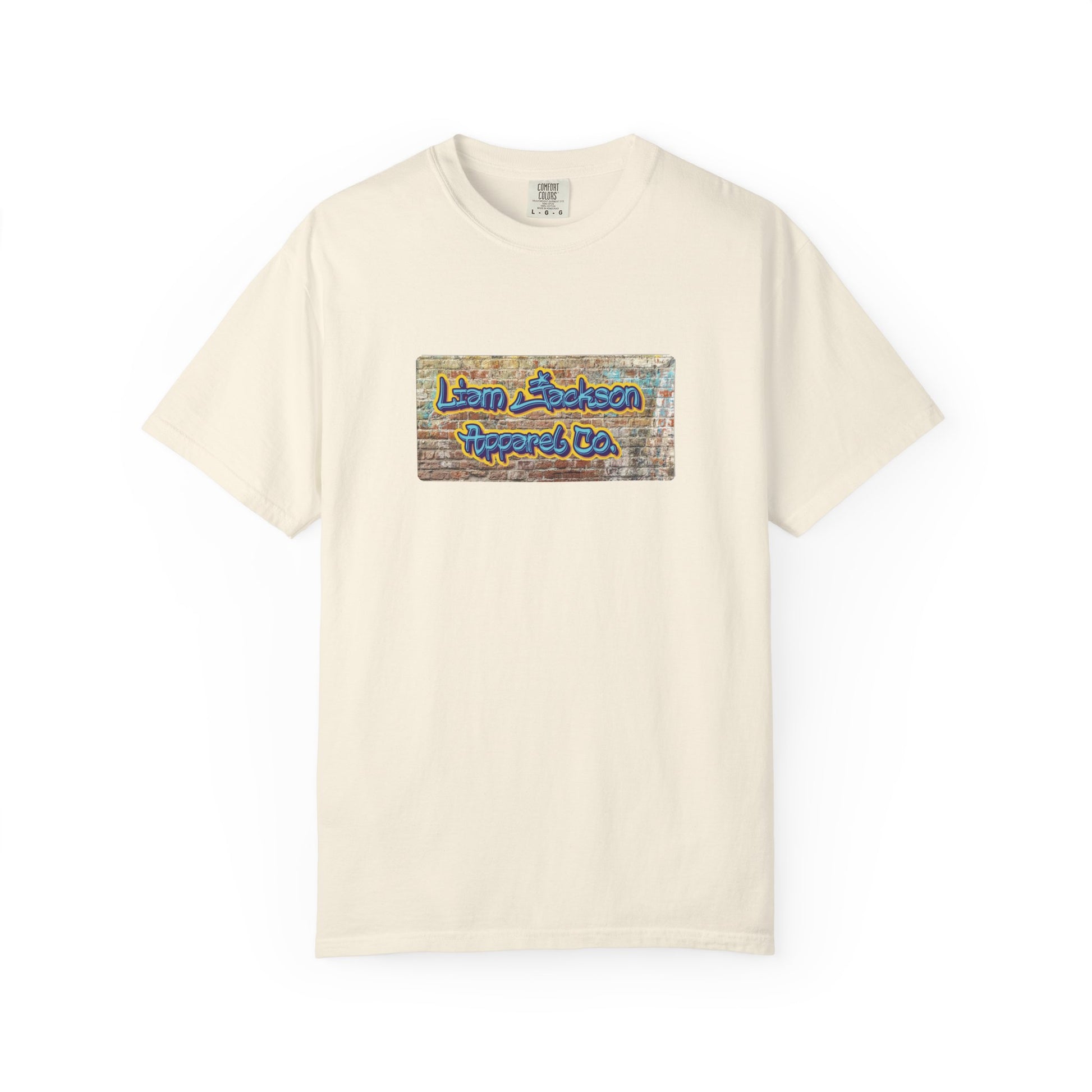 Graffiti T-Shirt - Liam Jackson Apparel (ivory)