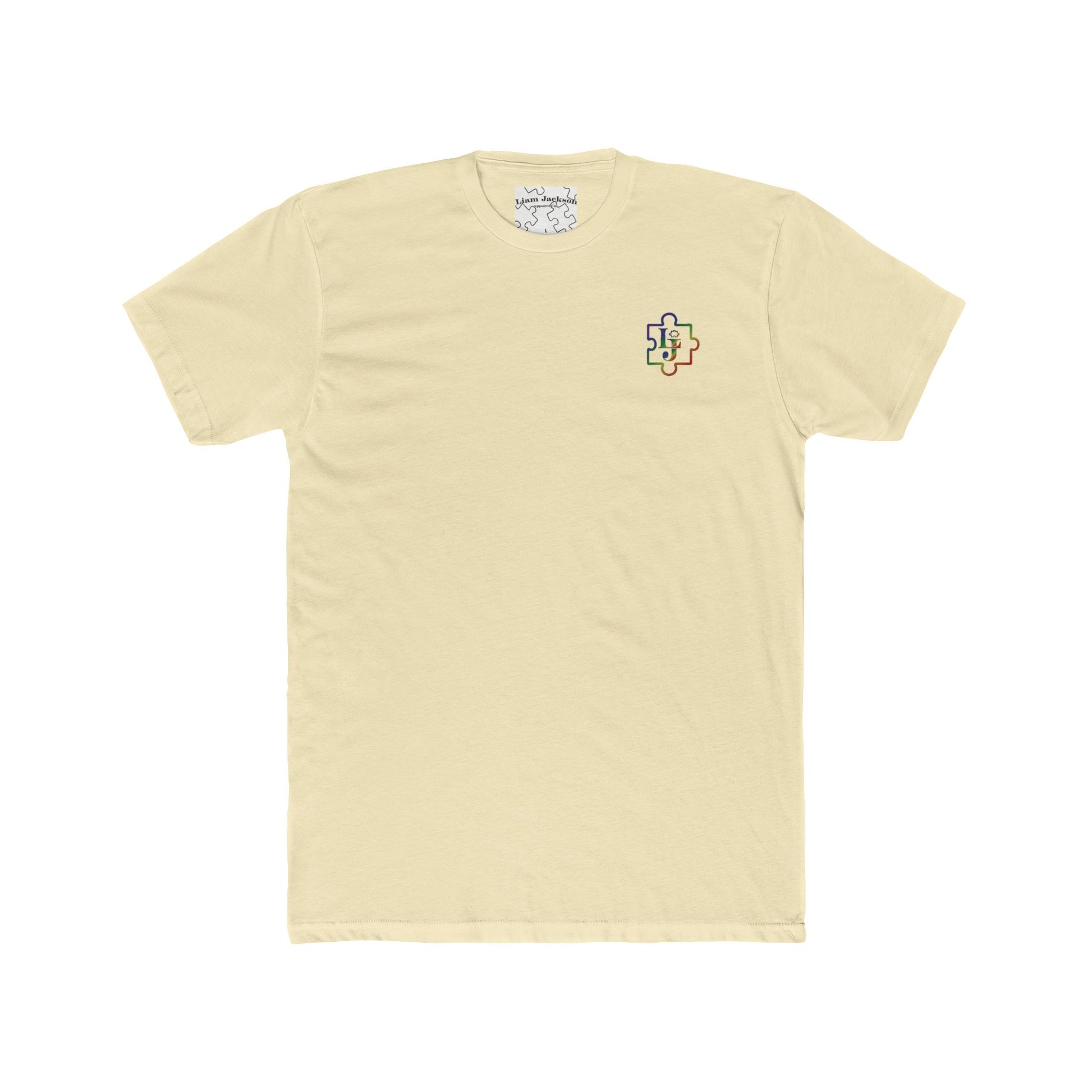 Colorful Liam Jackson Logo T-Shirt