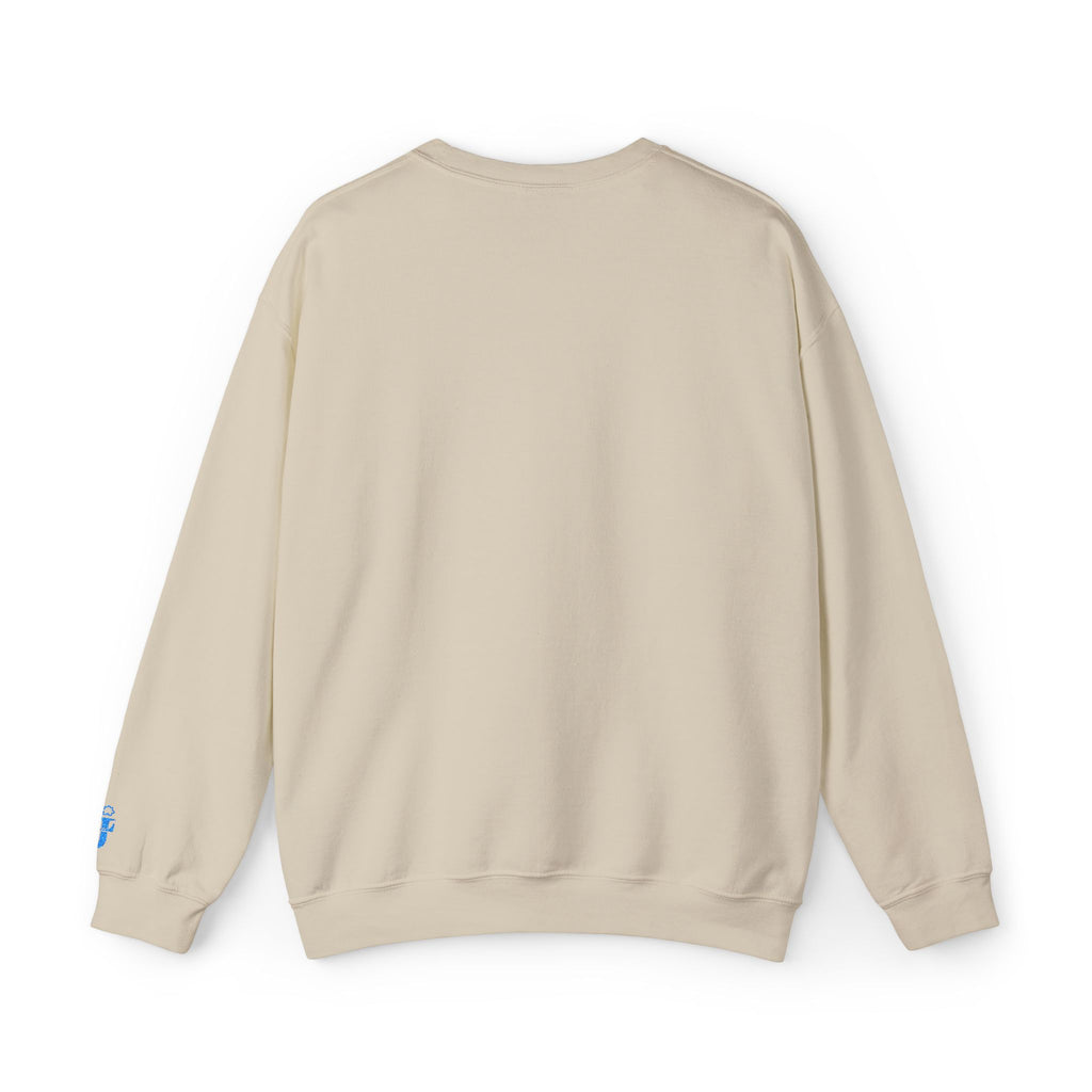 Embroidered Ice Cream Cone Sweatshirt (Sand)