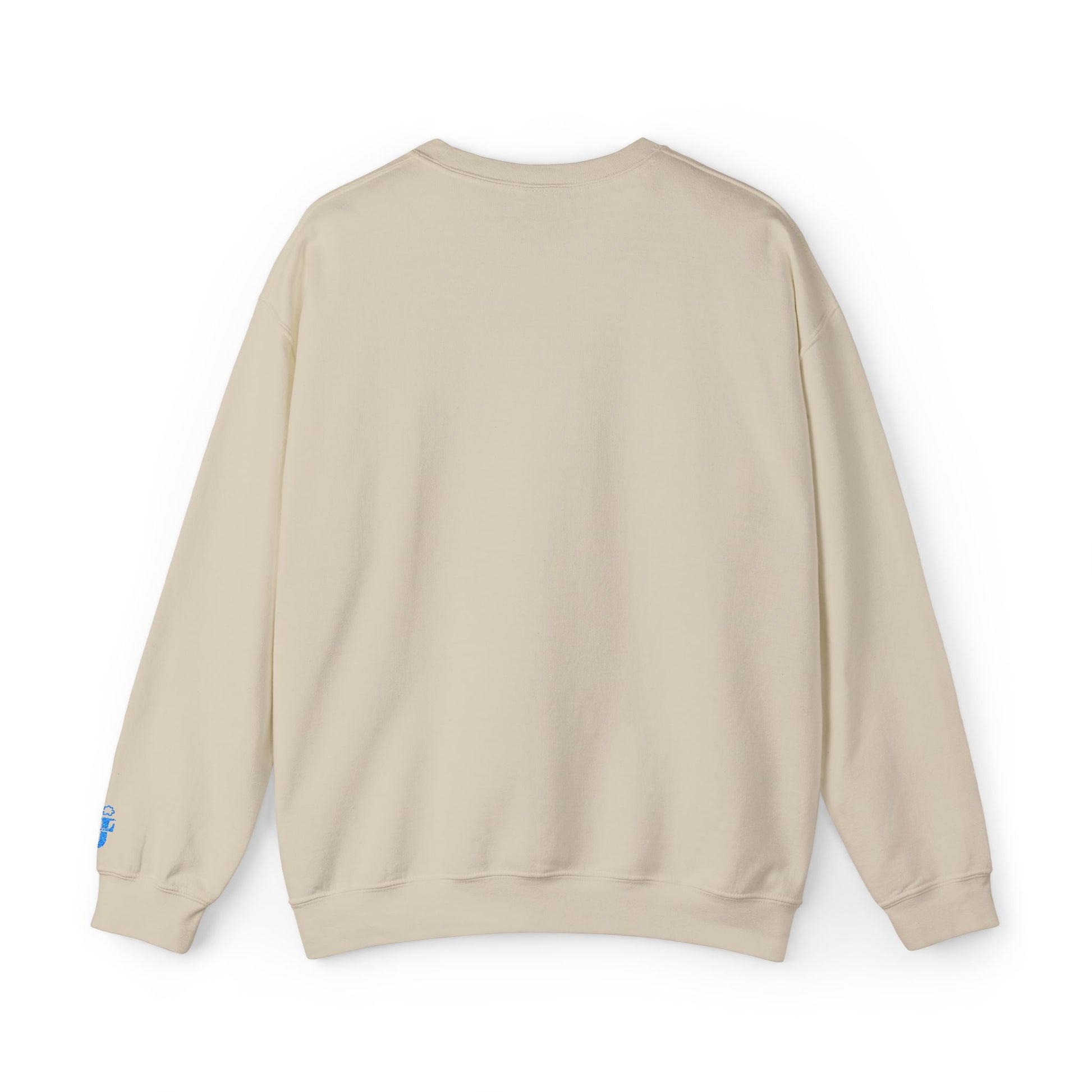 Embroidered Ice Cream Cone Sweatshirt (Sand)