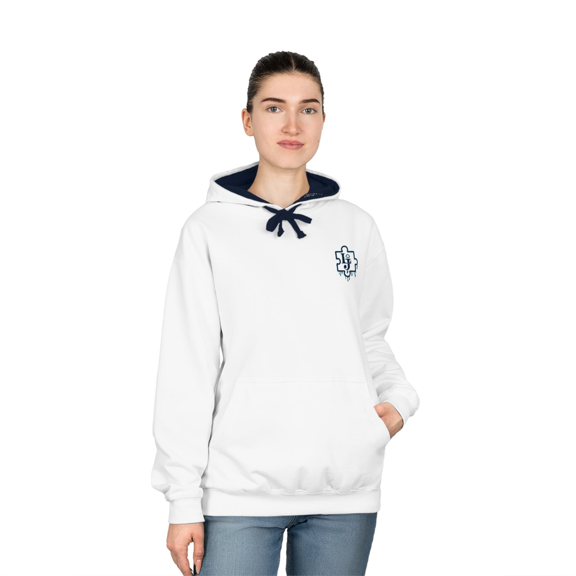 Varsity Hoodie - Liam Jackson Apparel Dripping Logo Design