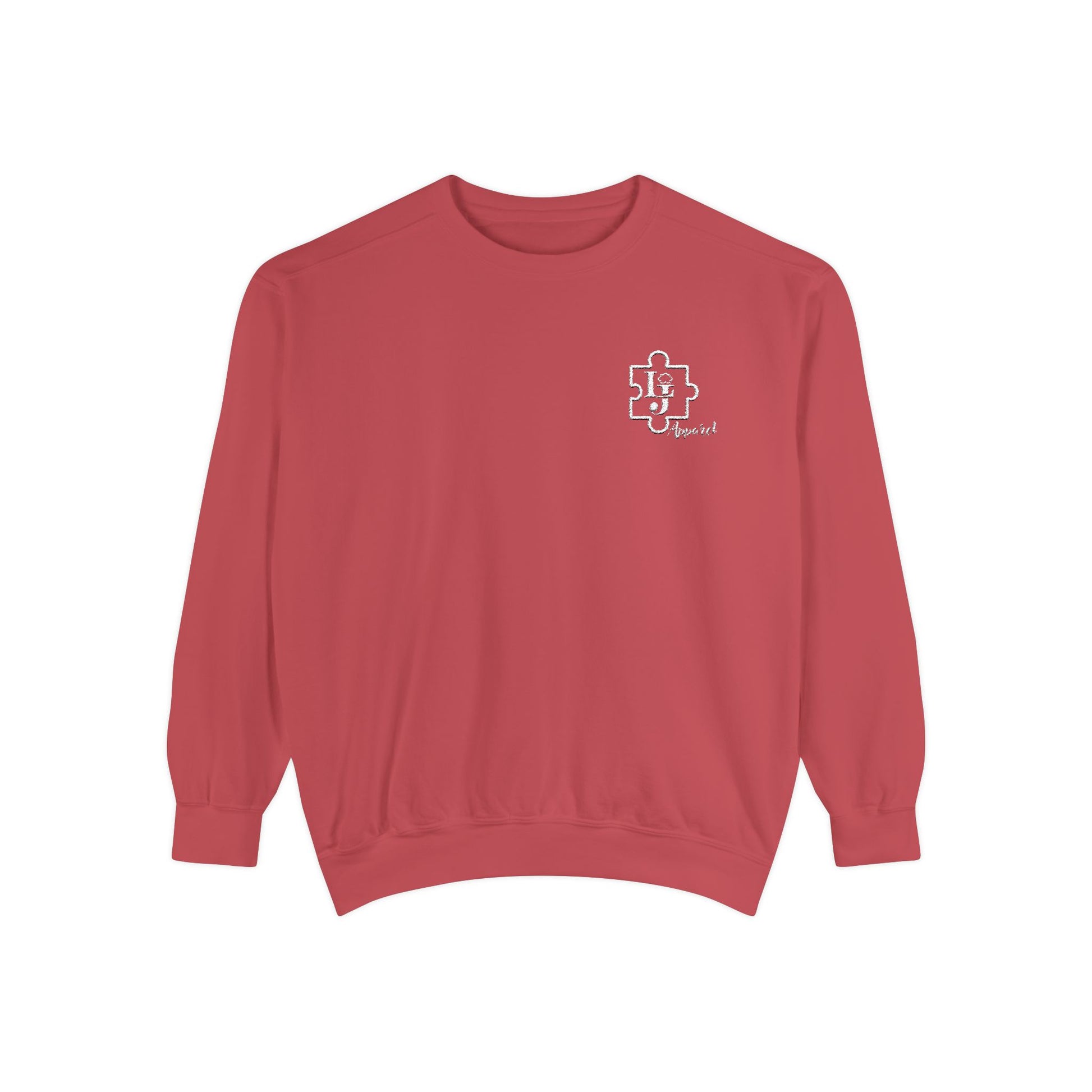 Liam Jackson Apparel Sweatshirt with Puzzle Themed Logo