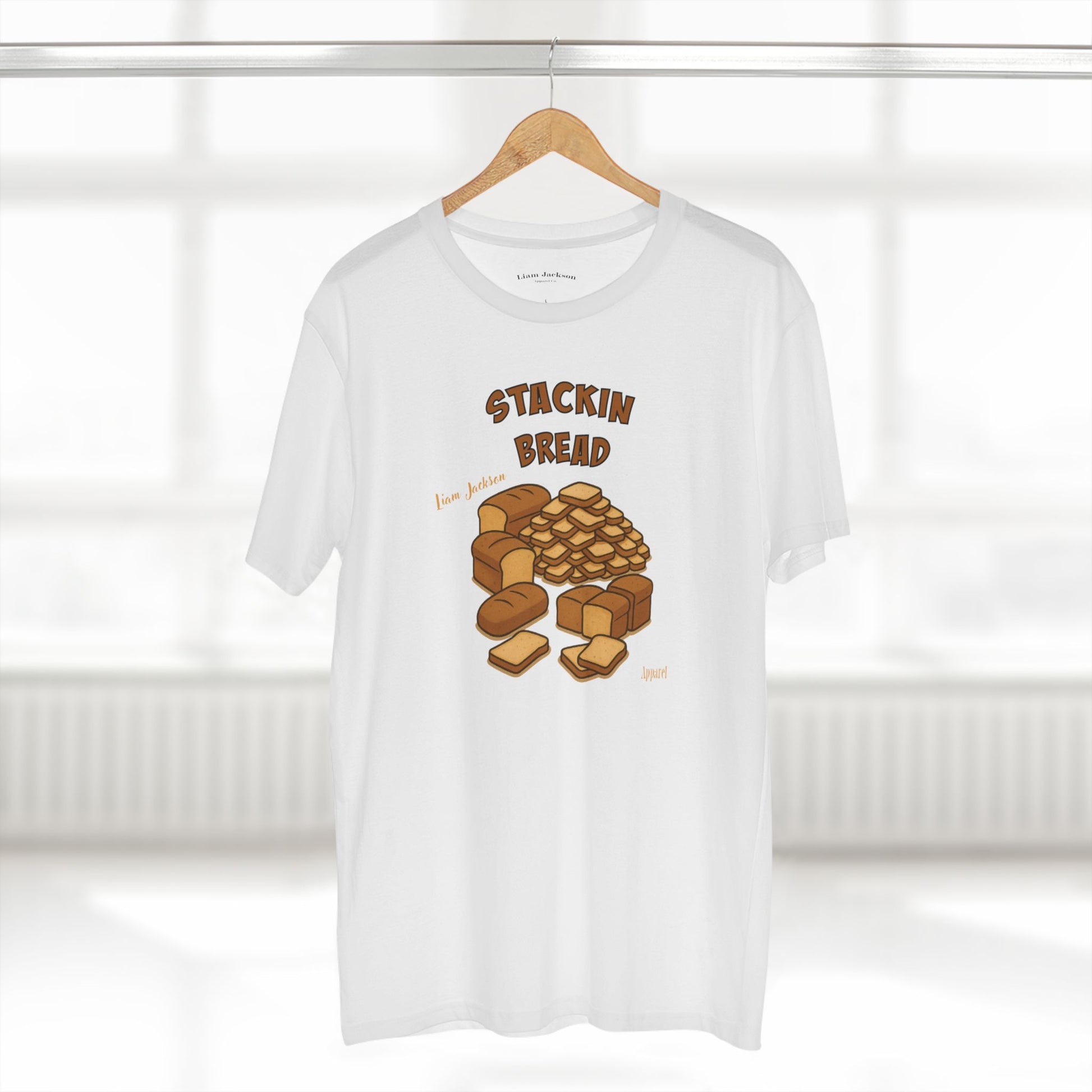 T-Shirt - Liam Jackson Stackin Bread Graphic Tee