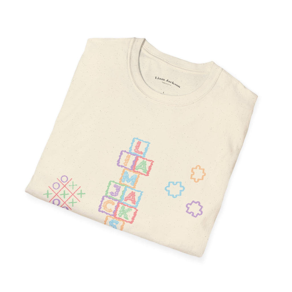 Softstyle T-Shirt - Liam Jackson Brand Name Autism Awareness Design
