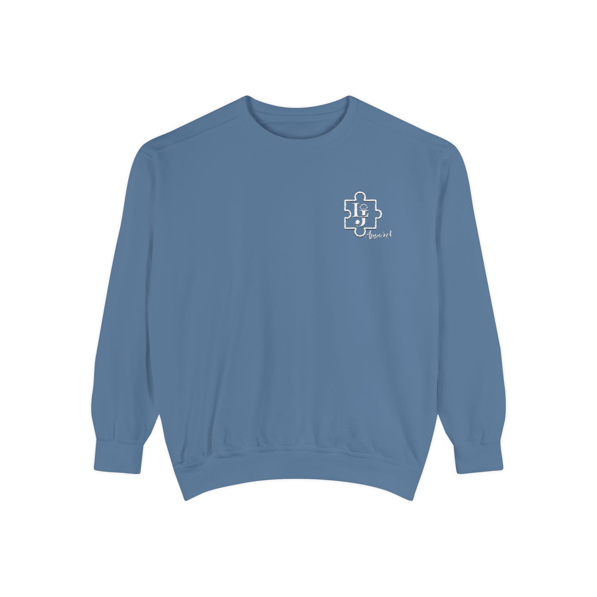 Liam Jackson Apparel Sweatshirt with Puzzle Themed Logo