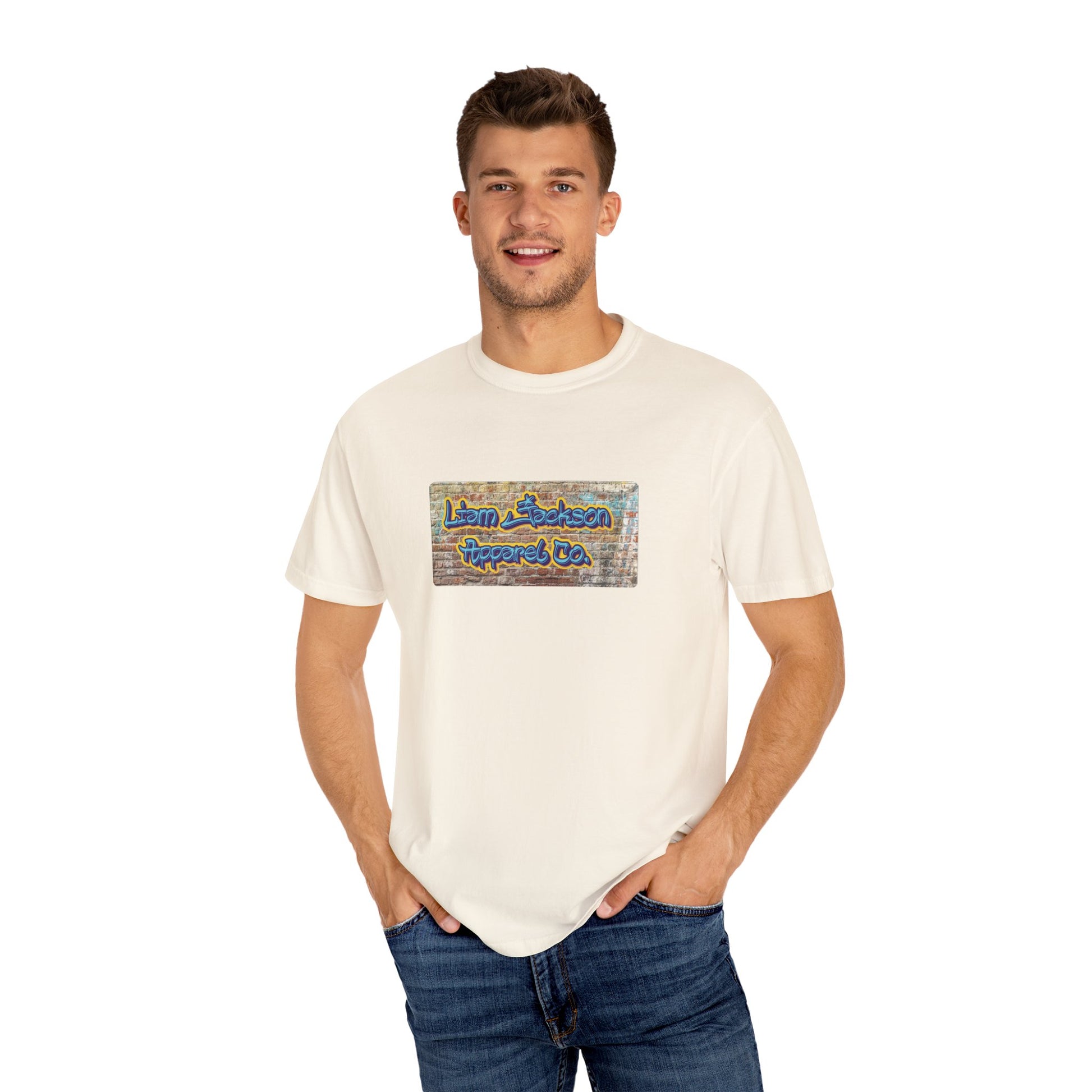 Graffiti T-Shirt - Liam Jackson Apparel (ivory)