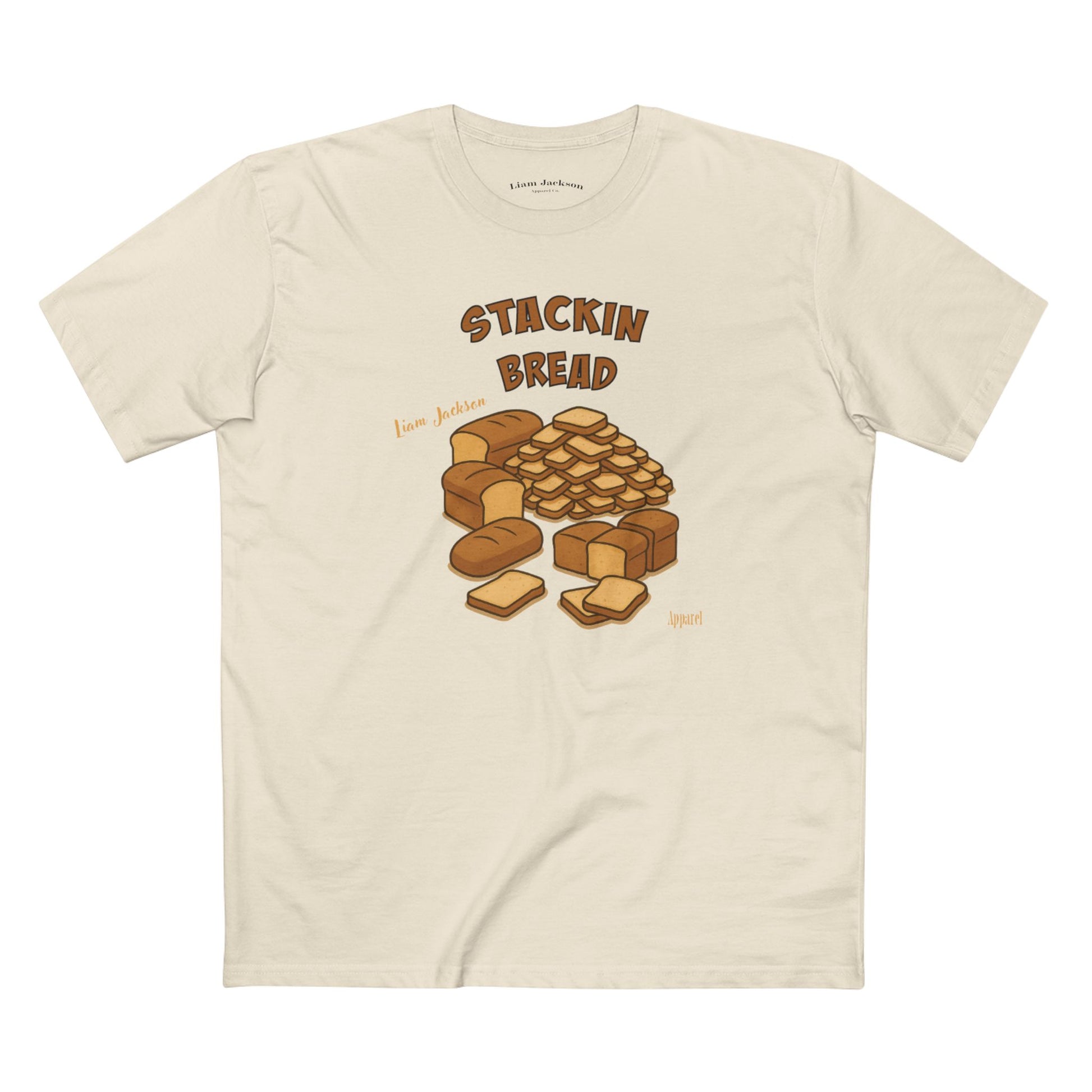 T-Shirt - Liam Jackson Stackin Bread Graphic Tee