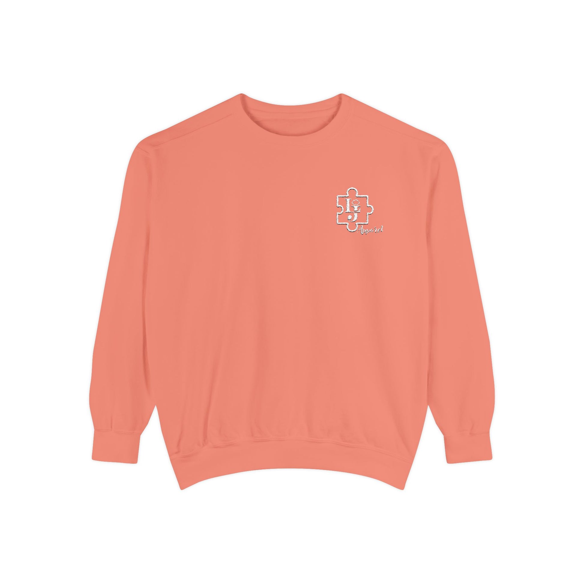Liam Jackson Apparel Sweatshirt with Puzzle Themed Logo