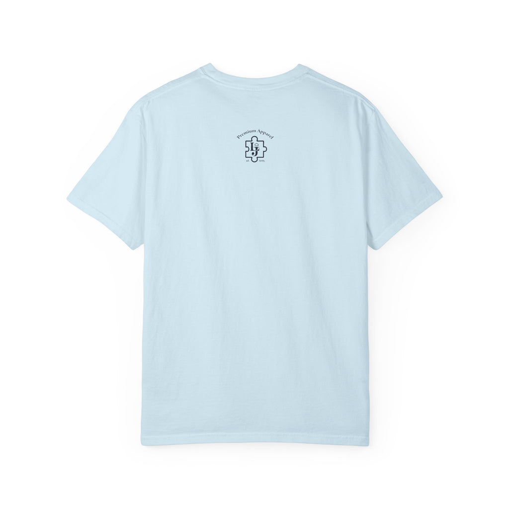 Palm Tree Sunset T-shirt (blue)