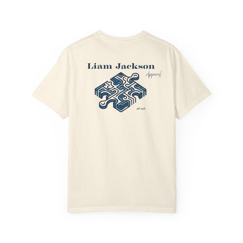 Dripping Logo Puzzle Piece T-Shirt