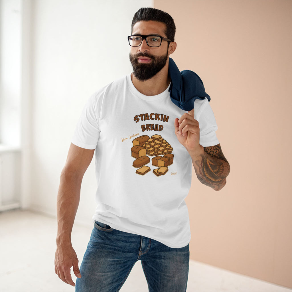 T-Shirt - Liam Jackson Stackin Bread Graphic Tee