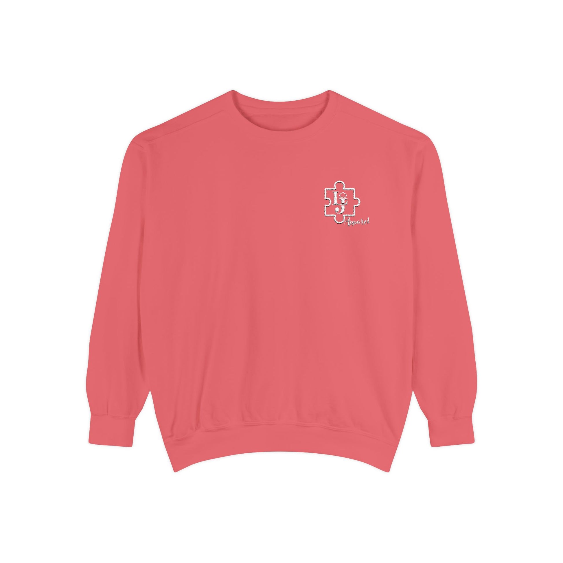 Liam Jackson Apparel Sweatshirt with Puzzle Themed Logo