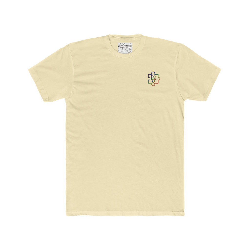 Colorful Liam Jackson Logo T-Shirt