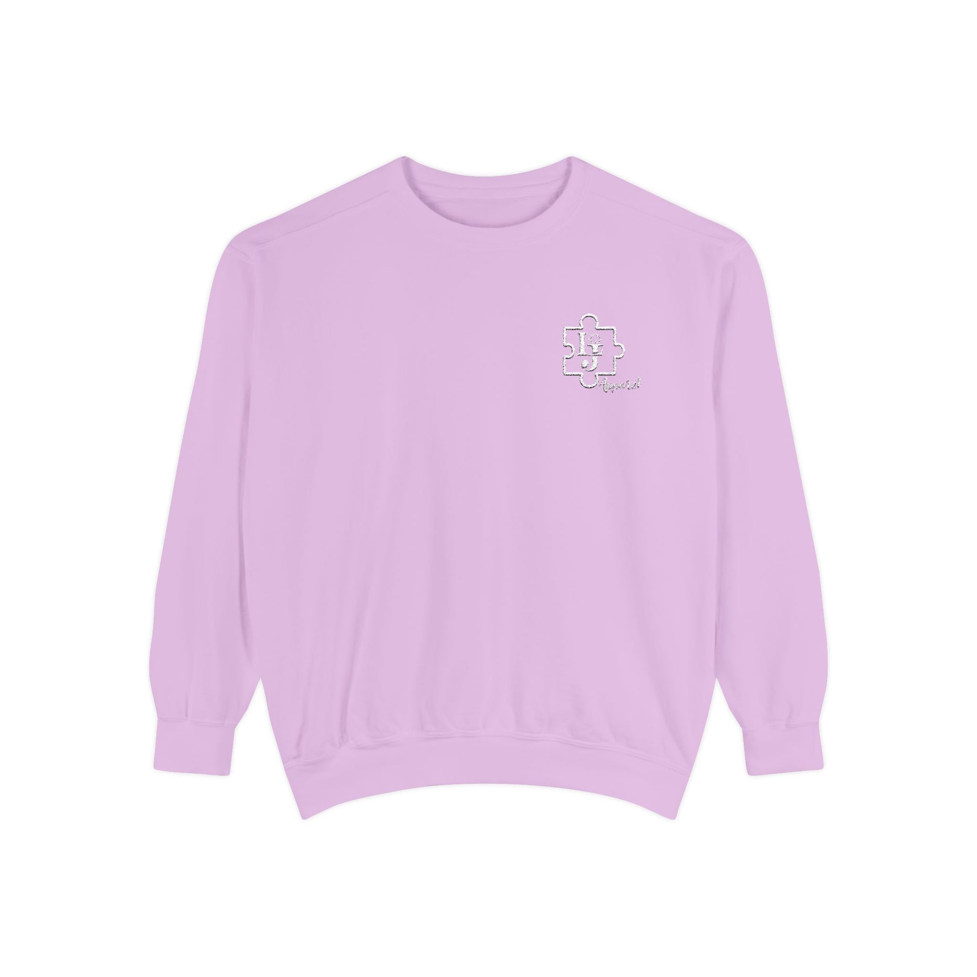 Liam Jackson Apparel Sweatshirt with Puzzle Themed Logo